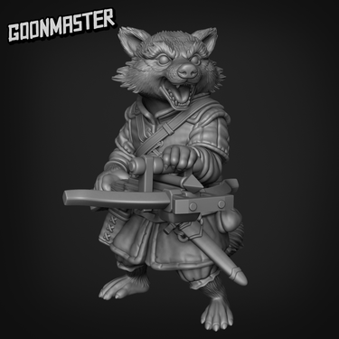 Raccoon Crossbowman Bundle